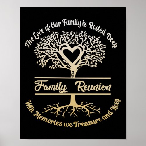 Family Reunion The Love Of Our Family Poster