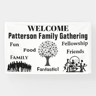 Family Reunion Themed - Customizable Banner