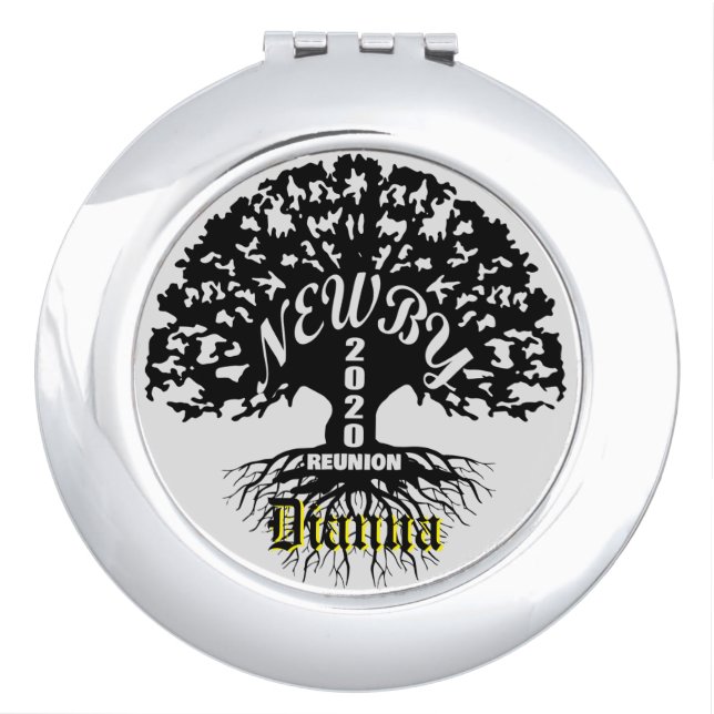 Family Reunion Time Compact Mirror (Front)