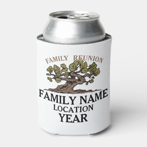 Family Reunion Tree Can Cooler