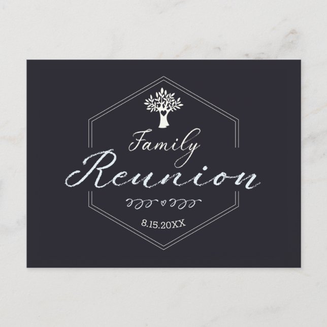 Family Reunion Tree Invitation (Front)