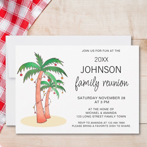 Family Reunion Tree