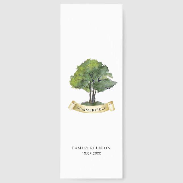 Family Reunion Tree Matching Cousin Crew Bookmarks (Front)