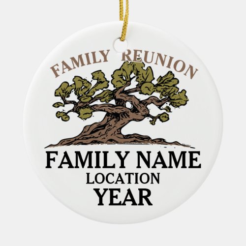 Family Reunion Tree Ornament