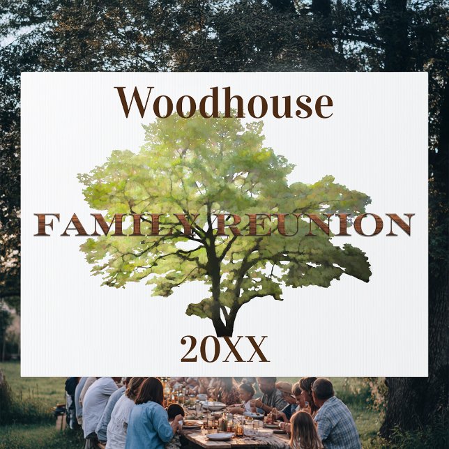 Family Reunion Tree Sign (Creator Uploaded)