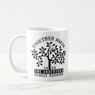 Family reunion tree with name and Date Coffee Mug