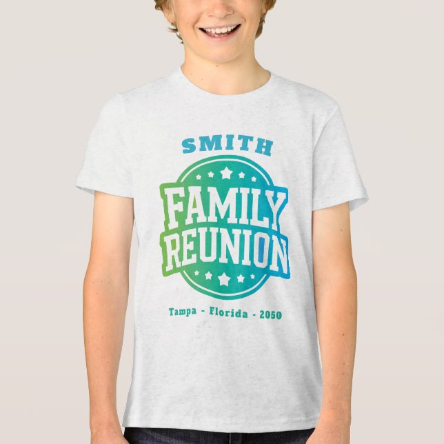 Family Reunion  Tri-Blend Shirt (Front)