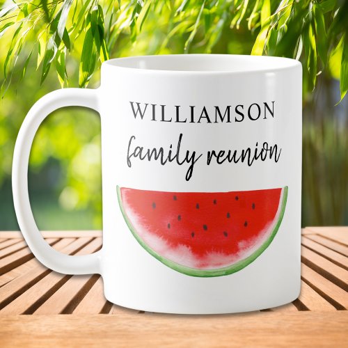 Family Reunion Watermelon  Coffee Mug