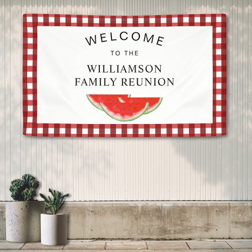 Family Reunion Watermelon Welcome