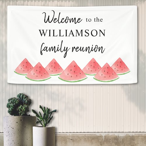 Family Reunion Welcome
