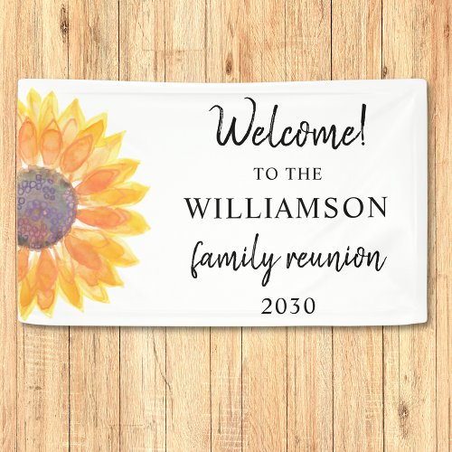 Family Reunion Welcome