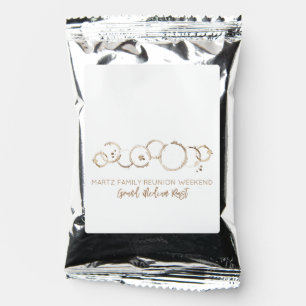 Family Reunion Welcome Basket Coffee NAME Fun Drink Mix