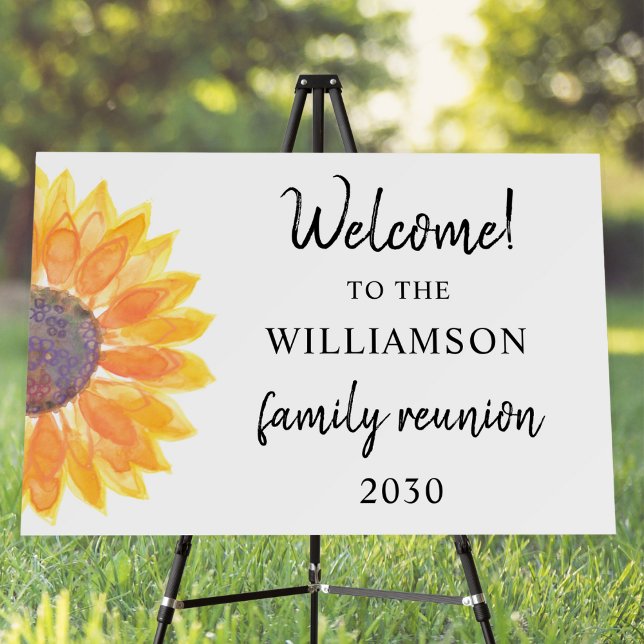 Family Reunion Welcome Foam Board (Creator Uploaded)