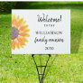 Family Reunion Welcome Sign