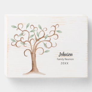 Family Reunion Wood Sign