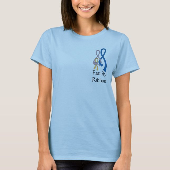 Family Ribbons T-Shirt (Front)