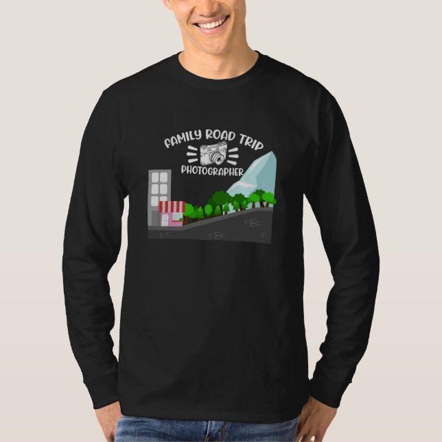 Family Road trip Photographer - Quality time foto T-Shirt (Front)