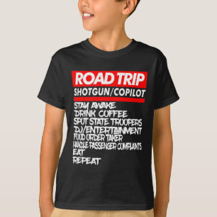 Family Road Trip Shirts Funny Vacation Summer Outd
