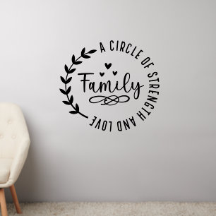 Family Roots of Love and Unity Wall Decal