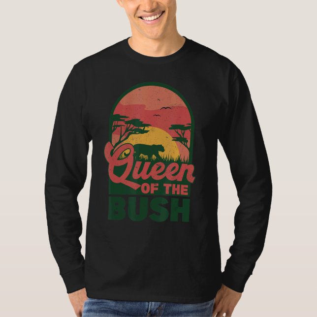 Family Safari  Africa Wild Tour Guide T-Shirt (Front)