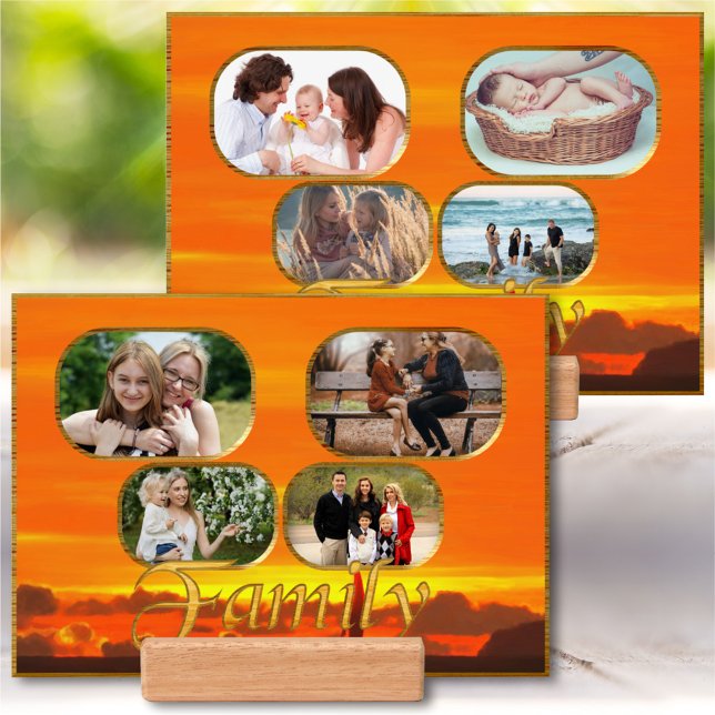 Family Sailboat Sunset 1300 Picture Holder (Creator Uploaded)