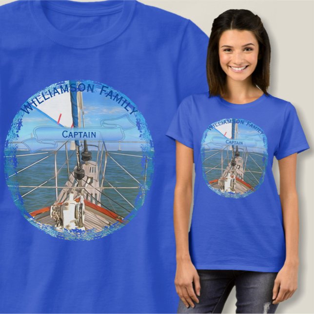 Family Sailing Captain 0869 T-Shirt (Creator Uploaded)