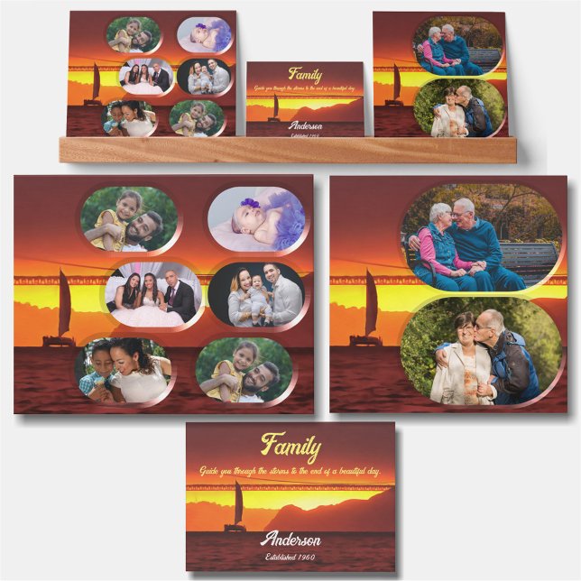 Family San Francisco Sunset 1124 Art Picture Ledge (Creator Uploaded)
