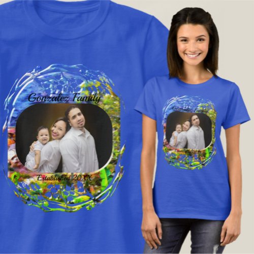 Family Scenic Path View 0819 T_Shirt
