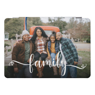 Family Script Photo iPad Mini Cover