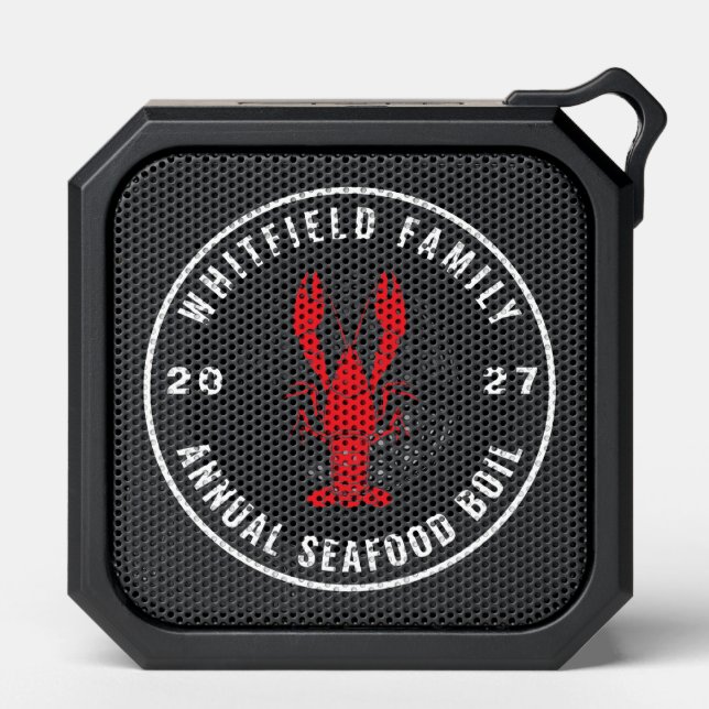 Family Seafood Boil Party 4th of July Custom Bluetooth Speaker (Front)