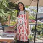 Family Seafood Boil Personalized Lobster Apron<br><div class="desc">It's here again. The annual summer party event you plan for the whole family to hang, eat and drink. Commemorate this year with a matching family design to make the photo look perfect and keep the memory alive for years. Add your family details by clicking the "Personalize" button above. TIP:...</div>