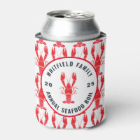 Family Seafood Boil Personalized Lobster Party
