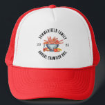 Family Seafood Matching Crawfish Boil Custom Trucker Hat<br><div class="desc">It's here again. The annual summer party event you plan for the whole family to hang, eat and drink. Commemorate this year with a matching family design to make the photo look perfect and keep the memory for years and years. Add your family details by clicking the "Personalize" button. TIP:...</div>