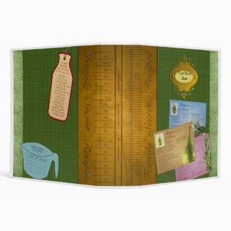 Family Secret Recipes 3 Ring Binder