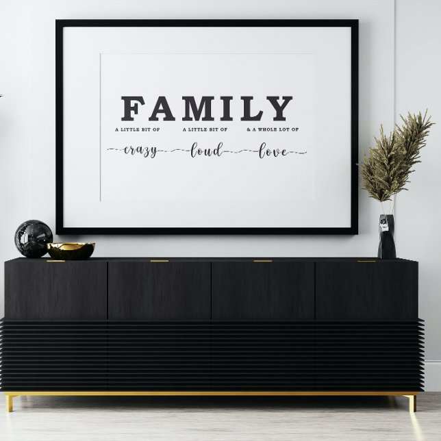 Family Sign A Little Bit of Crazy A Whole Lot of (Creator Uploaded)