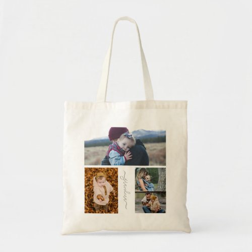 Family Simple Collage Modern Love Grandma Mom