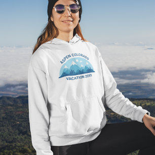 Ski Colorado Hoodies Sweatshirts Zazzle