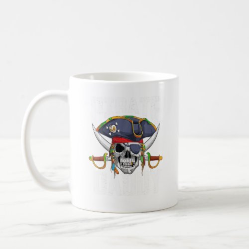 Family Skull Pirate Daddy Jolly Roger Crossbones F Coffee Mug