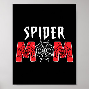 Family Spider Mom Spider Dad Matching Birthday The Poster