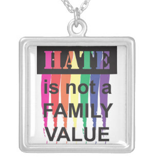 Family Square Necklace