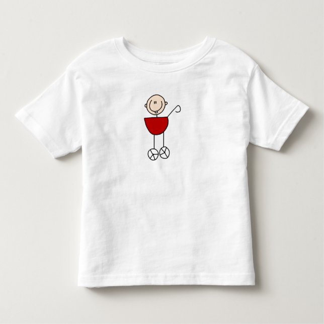 Family Stick Figure Baby Shirt (Front)