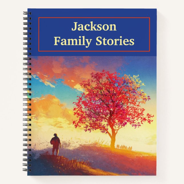 Family Stories Personalized Journal (Front)