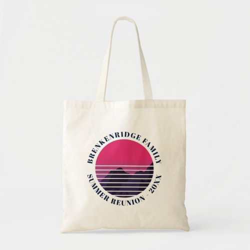 Family Summer Party Retro Sunset Mountain Giveaway