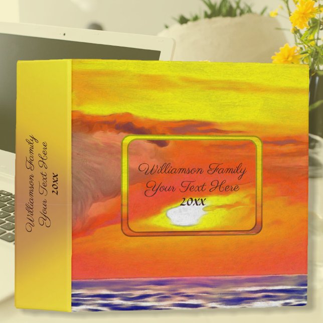 Family Sunset 2443 3 Ring Binder (Creator Uploaded)