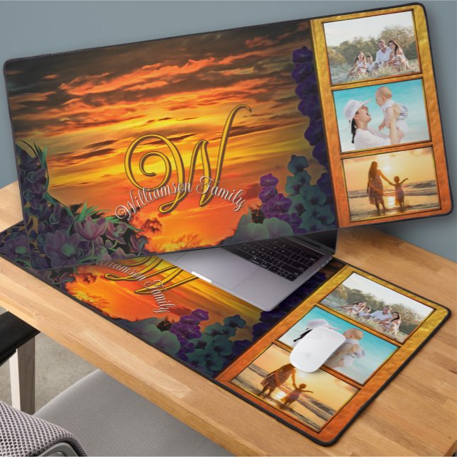 Family Sunset 2584 Desk Mat (Creator Uploaded)
