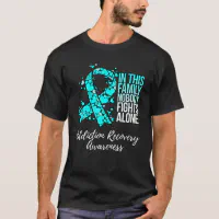  Family Support Addiction Recovery Awareness T-Shirt : Clothing,  Shoes & Jewelry