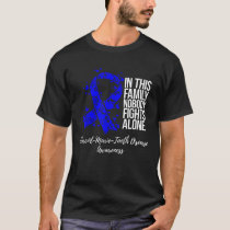 Family Support Charcot Marie Tooth Disease Awarene T-Shirt