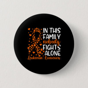 Family Support Leukemia Awareness  Button