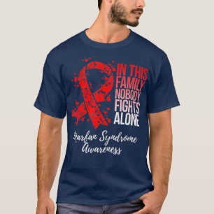 Family Support Marfan Syndrome Awareness T-Shirt