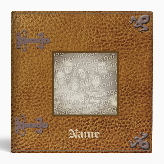 Family Surname Album 3 Ring Binder (Front)